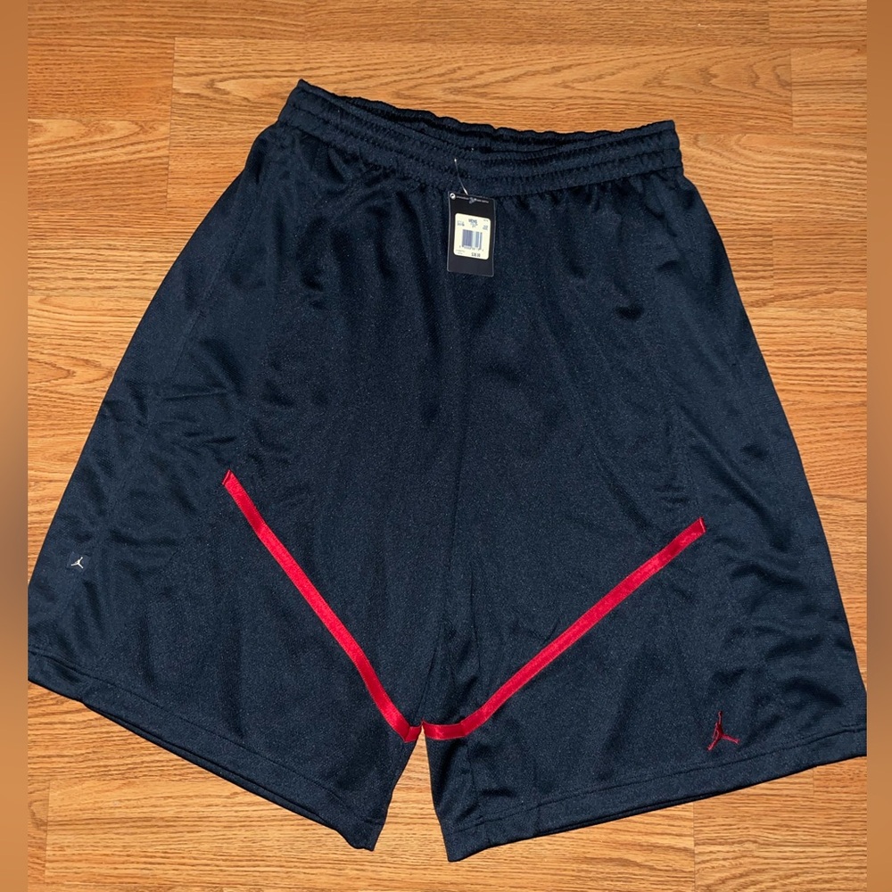 Rare Vintage Nike Air Jordan Basketball Shorts 3xl Black Red Men’s NWT
